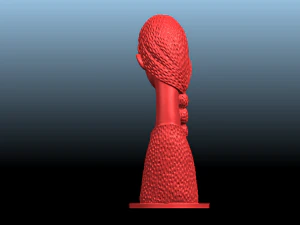 asian girl ii 3D Print Model