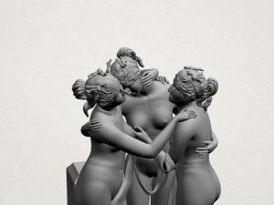 sculpture of three grace i 3Dプリントモデル