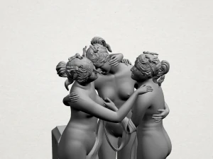 sculpture of three grace i 3D Print Model