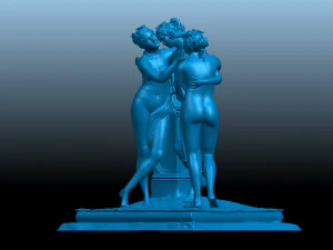 sculpture of three grace i 3D Print Model