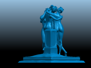 sculpture of three grace i 3Dプリントモデル