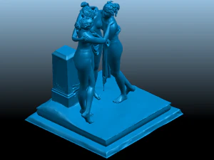 sculpture of three grace i 3D Print Model