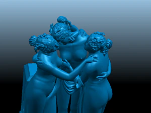 sculpture of three grace i 3D Print Model