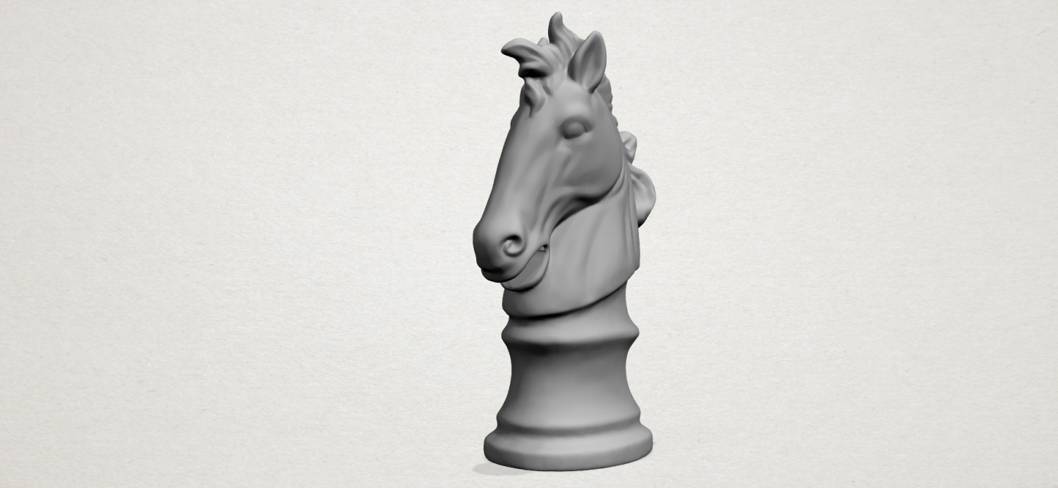CHess Pieces - Name Shaped 3D model