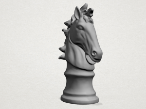 chess - knight Modelo de impresión 3D
