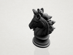 chess - knight Modelo de impresión 3D