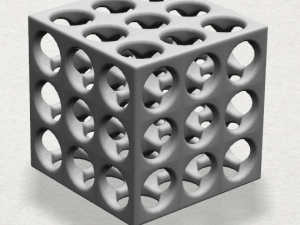 necklace - magic cube 3Dプリントモデル