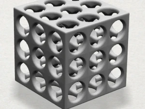 colar - cubo mágico Modelo de Impressão 3D