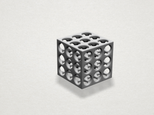 necklace - magic cube 3D Принт Модель