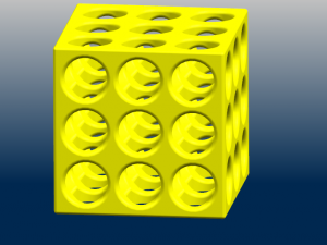 necklace - magic cube 3D Принт Модель