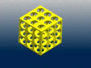 necklace - magic cube 3D Print Model