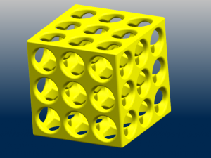 necklace - magic cube 3D Принт Модель
