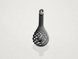 collar - jarr&oacute;n retorcido Modelo de impresión 3D