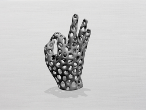 voronoi hand 3D Print Model