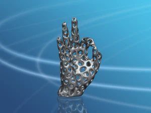 ボロノイ手 3Dプリントモデル