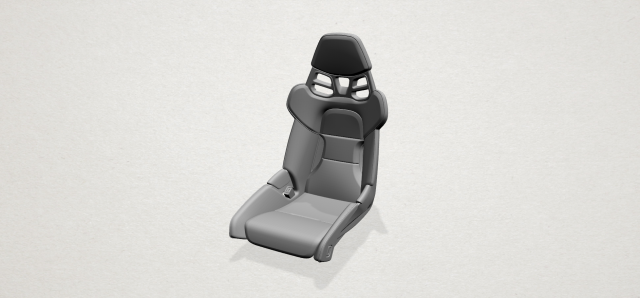 sport car seat Modelo de impresión 3D .c4d .max .obj .3ds .fbx .stl .blend 