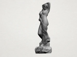 sexy girl 3D Print Model