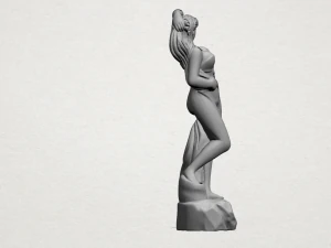 sexy girl 3D Print Model