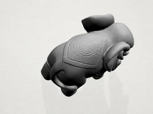 elephant 03 3D Print Model