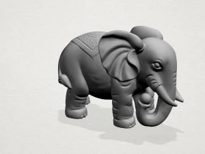 elephant 03 3D Print Model