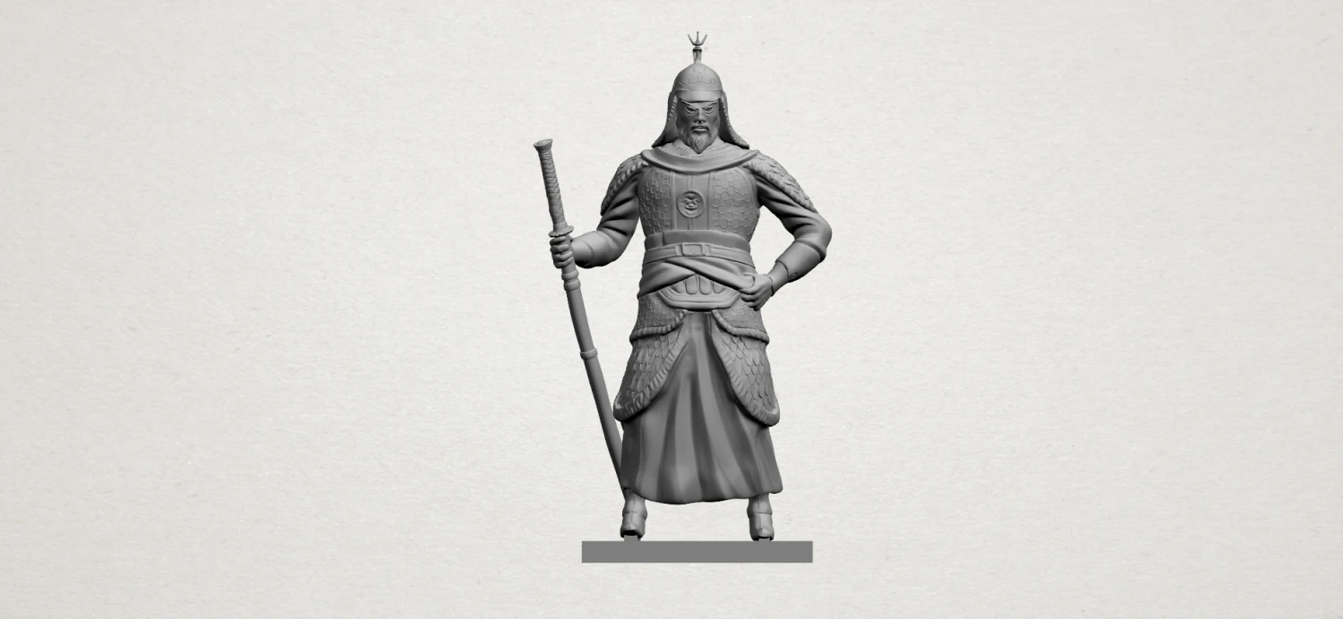 age of empire - warrior 3D Print Model .c4d .max .obj .3ds .fbx .stl .blend 