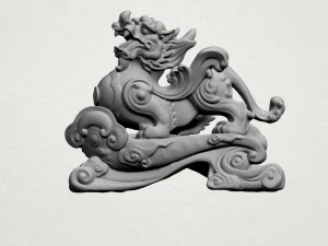 creatura mitica cinese - pi xiu Modello di stampa 3D