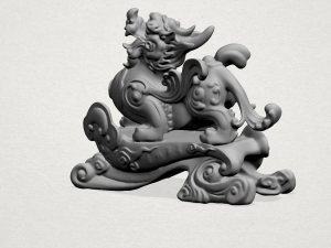 chinese mythical creature - pi xiu Modelo de impresión 3D