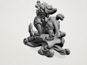 chinese mythical creature - pi xiu Modelo de impresión 3D