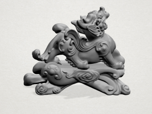 chinese mythical creature - pi xiu Modelo de impresión 3D