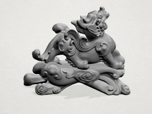 chinese mythical creature - pi xiu 3D Print Model