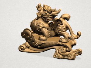 chinese mythical creature - pi xiu Modelo de impresión 3D