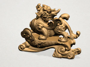 chinese mythical creature - pi xiu 3D Print Model