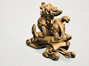 chinese mythical creature - pi xiu Modelo de impresión 3D