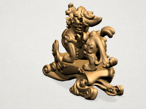 chinese mythical creature - pi xiu 3D Print Model
