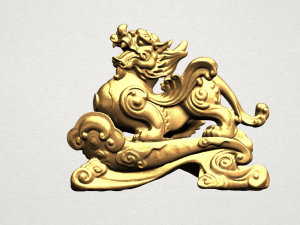 chinese mythical creature - pi xiu Modelo de impresión 3D