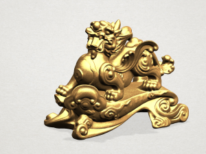 chinese mythical creature - pi xiu Modelo de impresión 3D