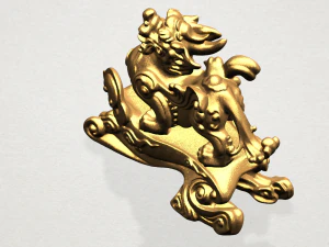 chinese mythical creature - pi xiu 3D Print Model