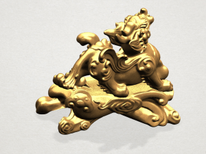 chinese mythical creature - pi xiu Modelo de impresión 3D