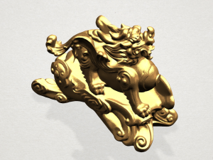 chinese mythical creature - pi xiu Modelo de impresión 3D