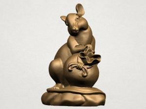 chinese horoscope of rat Modelo de impresión 3D