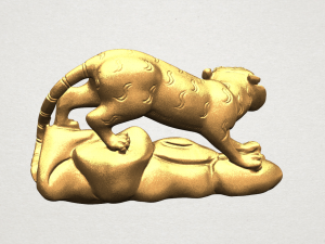 chinese horoscope of tiger 3D-Druckmodell