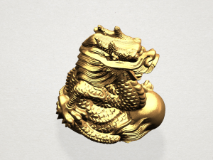 chinese horoscope of dragon Modèles 3D en vedette