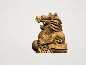 chinese horoscope of dragon Modèles 3D en vedette