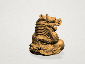 chinese horoscope of dragon Modèles 3D en vedette