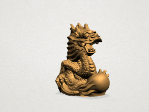 chinese horoscope of dragon Modèles 3D en vedette