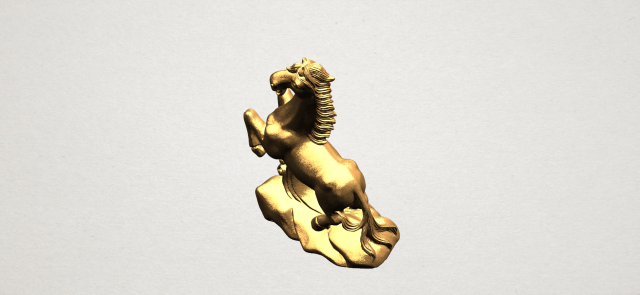 chinese horoscope of horse 3D-Druckmodell .c4d .max .obj .3ds .fbx .stl .blend 
