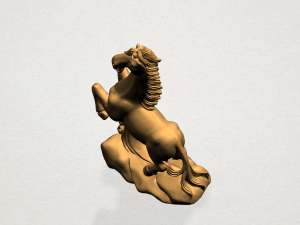 chinese horoscope of horse 3D-Druckmodell