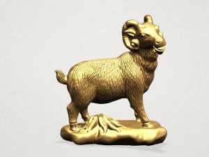 китайский гороскоп Козы 3D Принт Модель