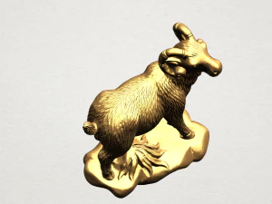 chinese horoscope of goat 3D Print Model