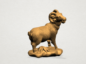 chinese horoscope of goat Modèles 3D en vedette
